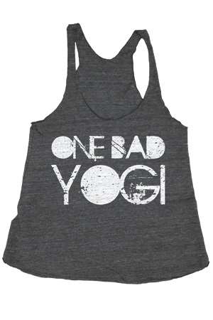 One bad yogi t shirt